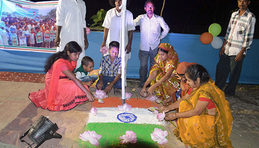 India flag
